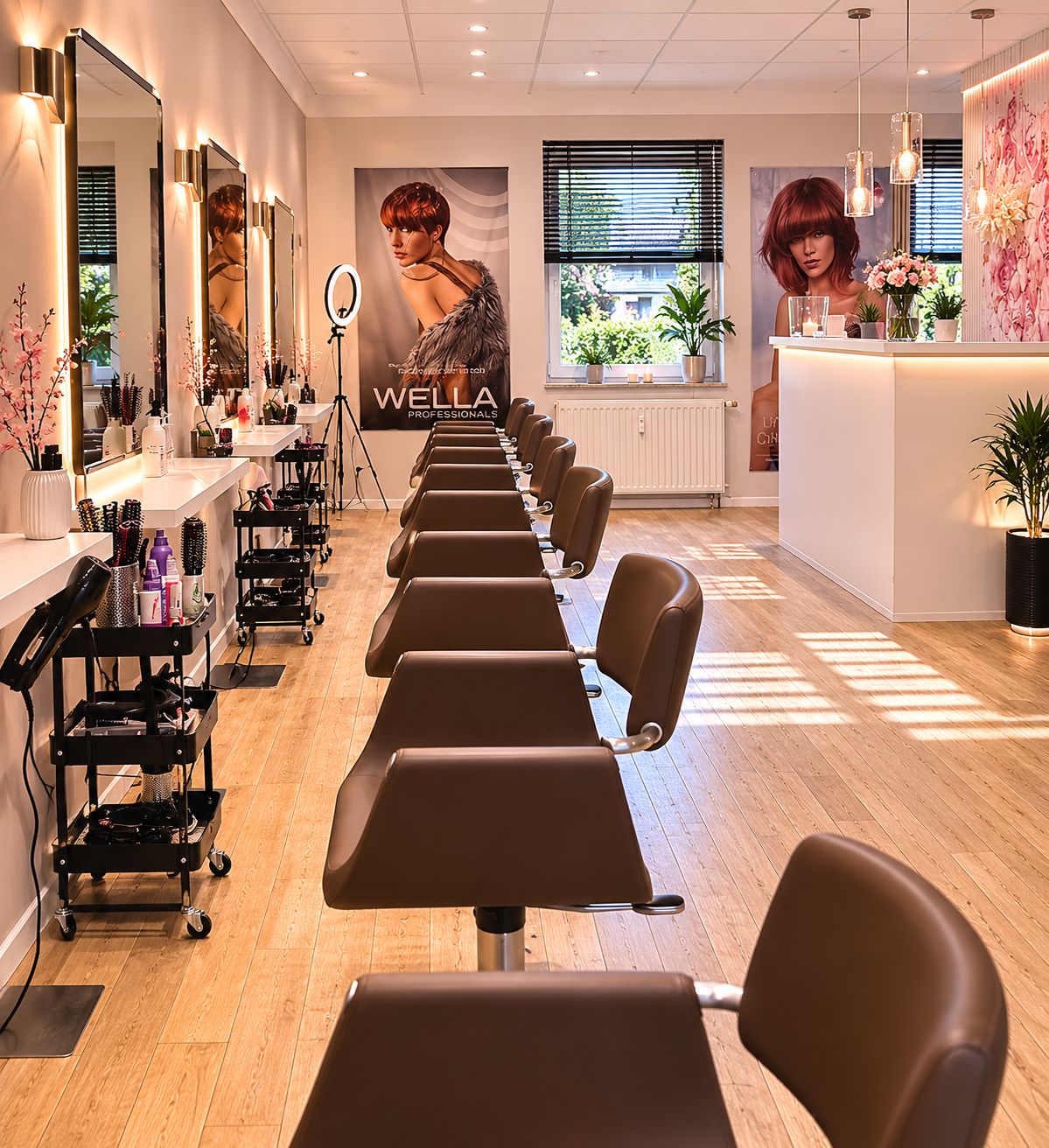 Tülays Haartrend & Beauty – Salon Innenansicht