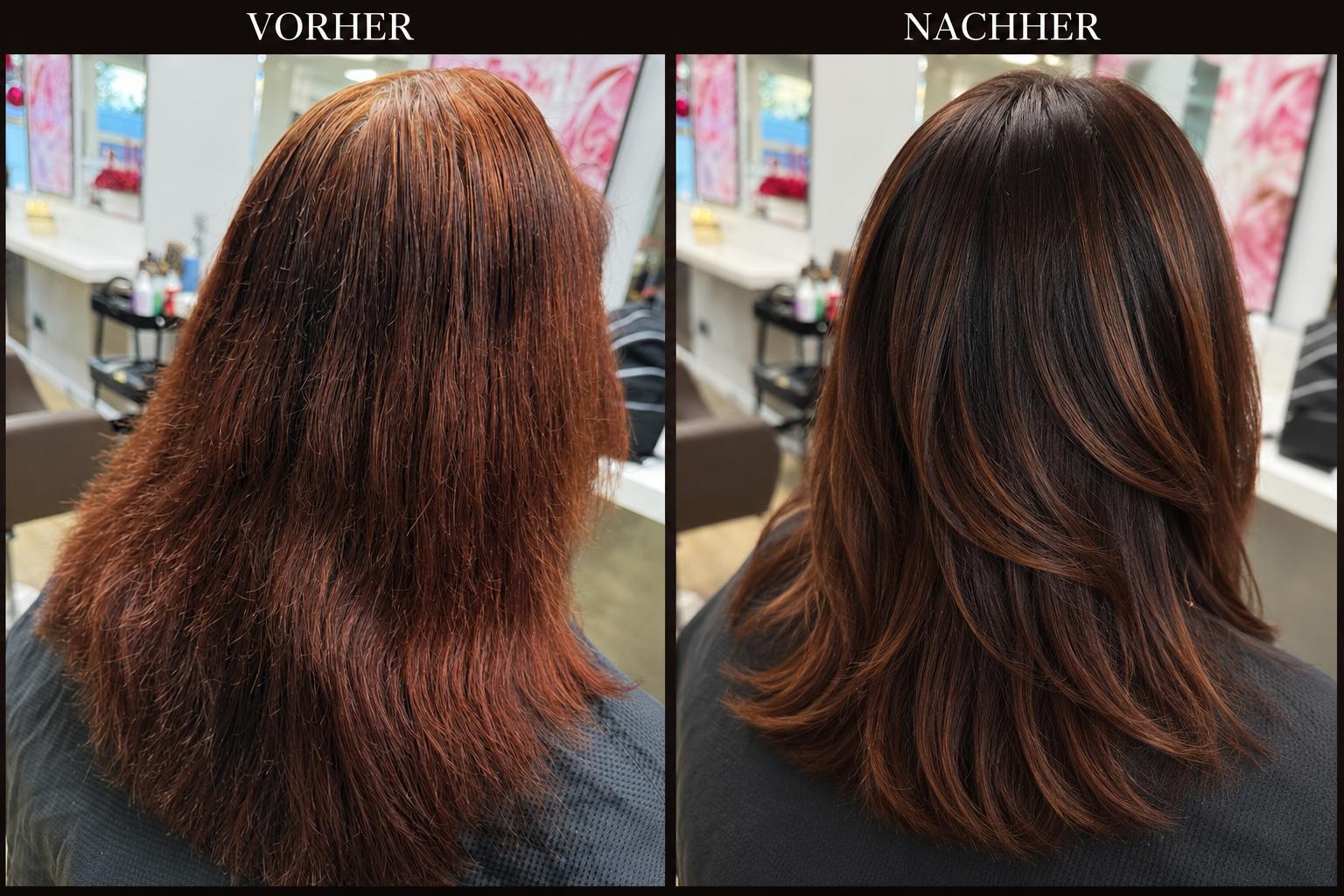 Coloration – Vorher / Nachher